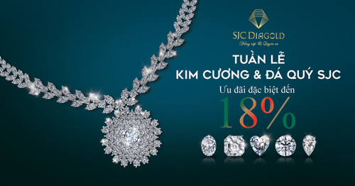 Tỏa sáng cùng tuần lễ Kim cương & Đá quý SJC 2017